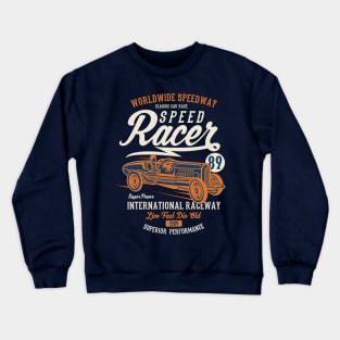 Speed Car Racing Crewneck Sweatshirt